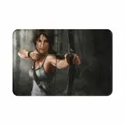 Tomb Raider Game Non-slip Doormat Lara Croft Living Room Kitchen Mat Welcome