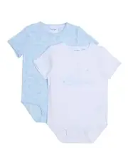 [Peter Rabbit] Bodysuit Pack of 2 in Light Blue