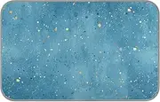 Amooorous Blue with Gold Summer Cool mats Self Cooling Bed for Cats for Doggie Indoor Foldable tapete Frio para Perros M