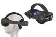 Head Strap for Meta Quest 3 VR Headset with 8000mAh Battery Pack-Black