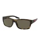 Prada Linea Rossa PS 01WS 58106H Havana Rubber Men's Sunglasses - Size 59-17