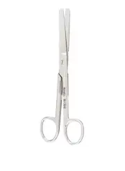 12 Operating Scissors, 5.3/4", Straight Blades, Blunt-Blunt Tips