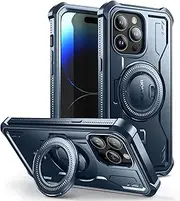 DEXNOR for iPhone 14 Pro Max Case Compatible for MagSafe[Built in Screen Protector and Kickstand]，Heavy Duty Military Grade Protection Shockproof Protective Cover for iPhone 14 Pro Max - Blue