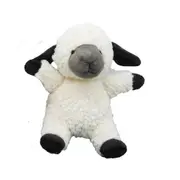 Urban Products Curly 25cm Sheep Soft Fabric Animal Plush Children Toy White