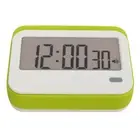 (Green)Large Digits Digital Timer Alarm Clock Mute Small Digital Kitchen GV