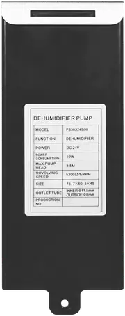 IXL Condensate Pump Optional Accessory