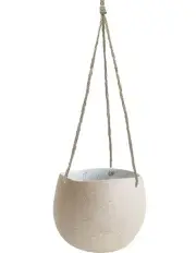 [Robert Gordon] Garden To Table Hanging Planter Large White Speckle