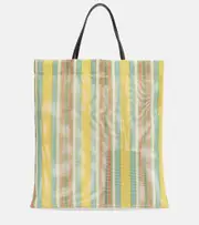 [The Row] The Row Barn Mini striped mesh tote bag One Size multicoloured