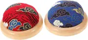 ULDIGI 2pcs Reusable Pin Cushion with Stylish Design Needle Holder for Sewing Convenient Daily Use Present for Sewing Enthusiasts Includes and Patterns