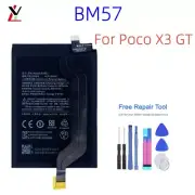 BM57 Replacement Battery For Xiaomi Redmi Note 10 Pro POCO X3 GT 5000mAh + Tools