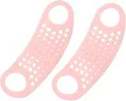 VICASKY 2pcs Chin Lift for Tightening Silicone Double Chin Reducer for Men Women Ear-hanging Straps Comfortable and Daily Use