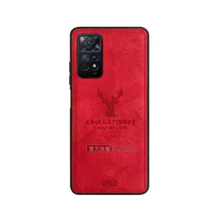 【DEER】紅米Redmi Note 11 Pro 5G/4G 共用 北歐復古風 鹿紋手機保護殼 有吊飾孔