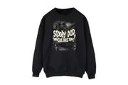 Scooby Doo Womens/Ladies Where Are You? Castle Sweatshirt (Black) - UTBI1974
