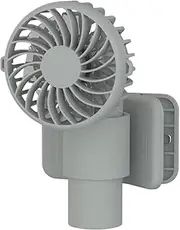 Handheld Cooling Fan, Portable Handheld Fan, Portable Cooler Fan With Umbrella Clip, Traveling Camping 3 Wind Speeds USB Charging Electronics For Home, Tent, Stroller
