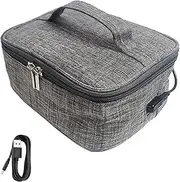 Portable Food Warmer Bags - Reusable Leakproof Design, Portable Insulated Food Warmer | meni Portable Oven Food Warmer Microwave Heated Lunch Box, Heat Retention Carrier for Travel Office Camping Lunc