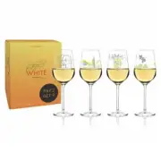 White Wine glass Boxed Set of 4 - White as Calm!
