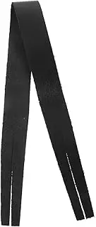 1Pc Black Cymbal Replacement Strap Durable Cowhide Sound Belt for Easy Instrument Accessory for All Cymbals Convenient and Practical Design