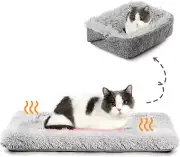 Cat Bed Small Dog Bed, Self Warming Cat Beds Self Heating Cat Dog Mat, Extra War