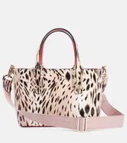 [Christian Louboutin] Christian Louboutin Cabata Mini leopard-print leather tote bag One Size multicoloured