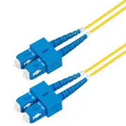 Wirewerks GPC-1QSCBSCB015 15 Meter Duplex SC/UPC -SC/UPC Fiber Jumper