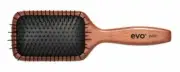 Evo Pete Ionic Paddle Hair Brush Smooth short-tempered fit on all hair types.