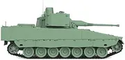 MRY-SFW Army Tank Unpainted 1/76 25mm Military Model Kit Sweden CV9040 Infantry Fighting Vehicle