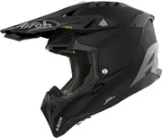 Airoh Aviator 3 Carbon, motocross helmet , color: Matt Black/Dark Grey , size: M