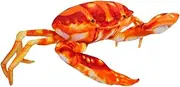 Fake Crab Plush Throw Pillow for Adorable Red Crab Stuffed Animal for Home Decor Cognitive Play
