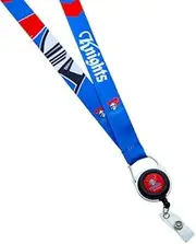 NRL Lanyard with Retractable ID Clip - Newcastle Knights