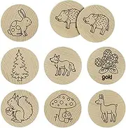 GOKI - Memory Game, Jungle Skill, Brown (56770)