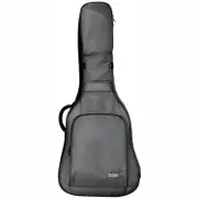 On Stage GBA4990CG Deluxe Acoustic Guitar Gig Bag in Charcoal Grey