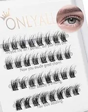 [Onlyall] DIY Eyelash Extensions Cluster Lashes Individual Lashes Natural Lash Clusters Wispy Lashes Strip Lashes Extension-Y139