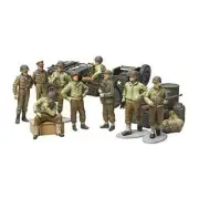 Tamiya 1/48 Series No.52 US Army Infantry Frontline Rest Set Plastic Model 32552