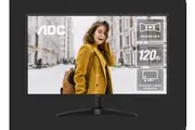 AOC 27' 120Hz 1920 x 1080 (FHD), 300 cd/m2, VGA x 1, HDMI 1.4 x 1 1ms AdaptiveSync IPS Monitor. Office and Home. 2025 27B36H3