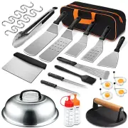 Flat Top Grill Griddle Accessorie Set of 30 for Blackstone Camp Chef Outdoor BBQ