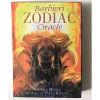 在飛比找露天拍賣優惠-【小新桌遊】十二星宮神諭卡Barbieri Zodiac O