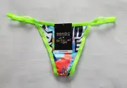 Bonds Ladies WR8C F5K Proud To Be Me Pride Icons Mini Gee G String Brief Size 12