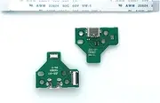 12 Pin USB Charging Port Socket Board with Flex Ribbon Cable for Sony PS4 Controller