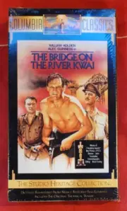 Columbia Pictures The Bridge On The River Kwai 1957 VHS 1998 Sealed
