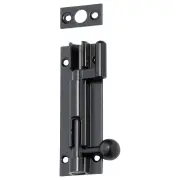 7.5cm Offset Barrel Bolt, Matte Blk