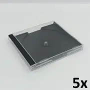 5x Playstation 1 PS One PS1 PSX New Empty Case Replacement Box PAL NTSC-J 1CD