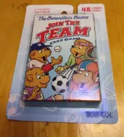 Berenstain Bears Join the Team 48 Jumbo Card Game 2000 Briarpatch New