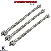 Orthodontic Ortho Bracket Height Gauge Moveable Head Positioner Instruments Set