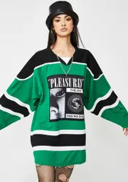 [Pleasures] No End Hockey Jersey