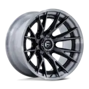 Fuel 1PC FC402 CATALYST 20X9 8X180 1mm G-Blk Brushed Gray Tint Face & Lip Wheel