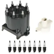 Distributor Rotor Cap & Rapidfire Spark Plugs Kit ACDelco for Camaro Firebird V8