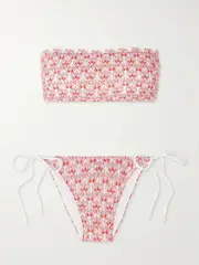 [Missoni] Missoni - Mare Strapless Metallic Crochet-knit Bikini - Red - IT44 IT 44 Red