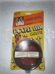 Vintag Pocket Flix Ideal Snap-In Movie Cassette Hardy Boys Shaun Cassidy Sealed