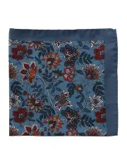 [Dom Bagnato] Vite Floreale Silk Pochette in Brown