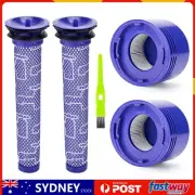 2Pcs Pre & Post HEPA Filter For Dyson V8 V7 Animal Absolute Vacuum Replacement